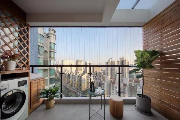 108平装修，阳台装修大有亮点！