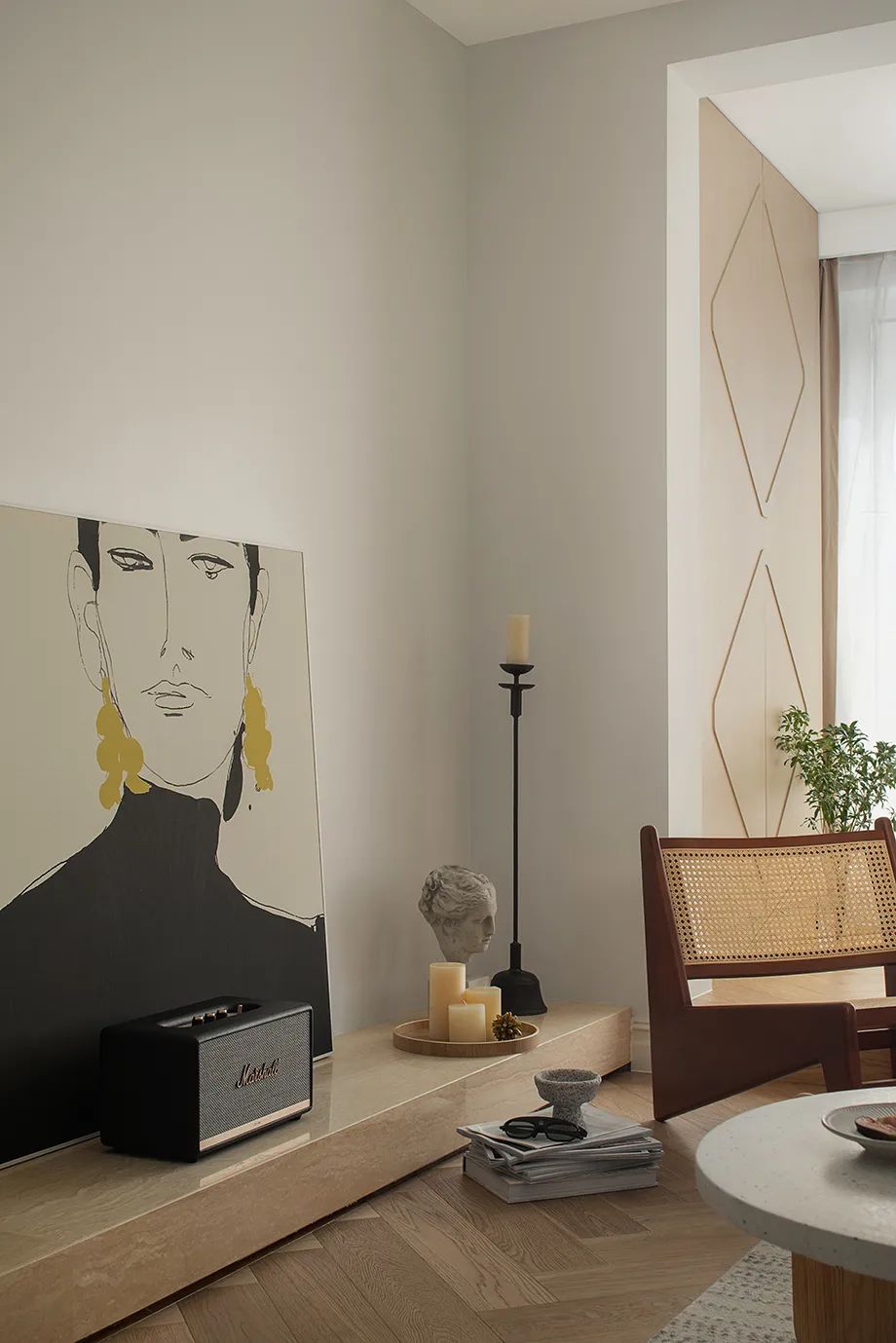 奶油色的治愈自然主义