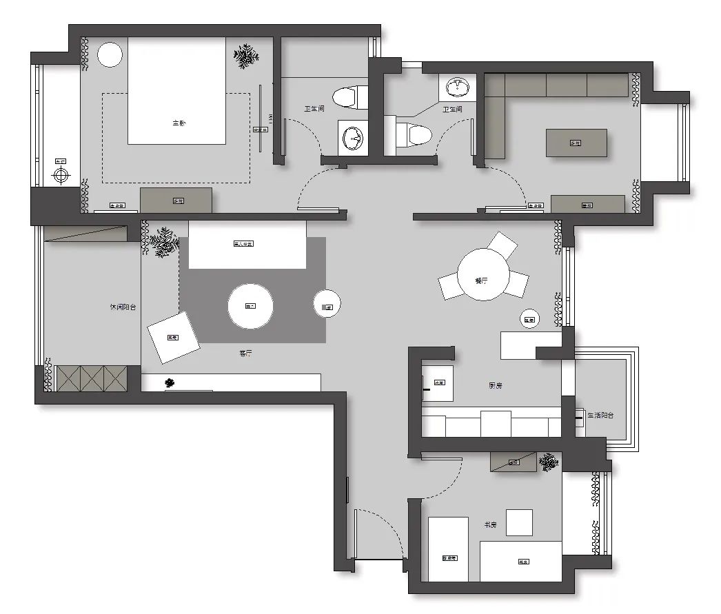 奶油色的治愈自然主义