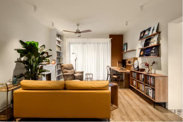 90㎡现代主义，呈现出休闲的都市格调！