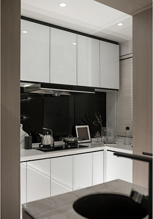 咸阳装修案例清渭公馆147㎡—极简风格