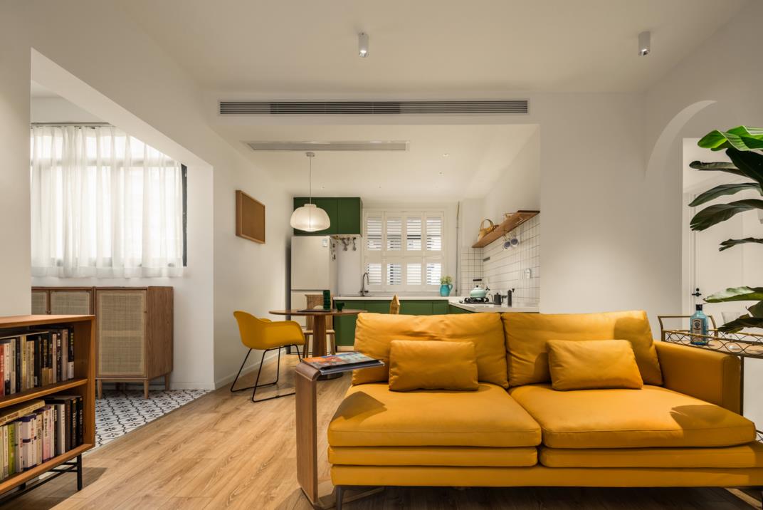 衣帽间、浴缸和壁炉通通拥有，最受女生欢迎的90㎡Chic风家