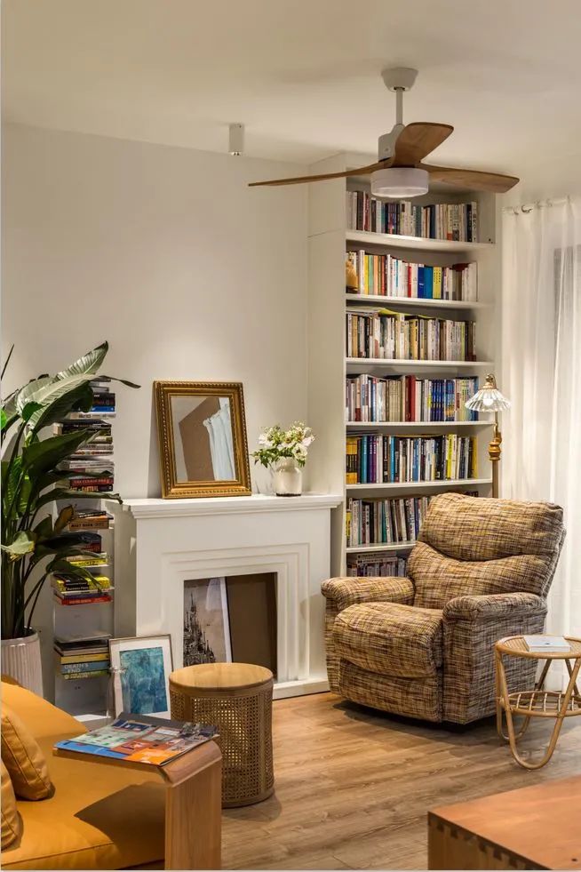 衣帽间、浴缸和壁炉通通拥有，最受女生欢迎的90㎡Chic风家