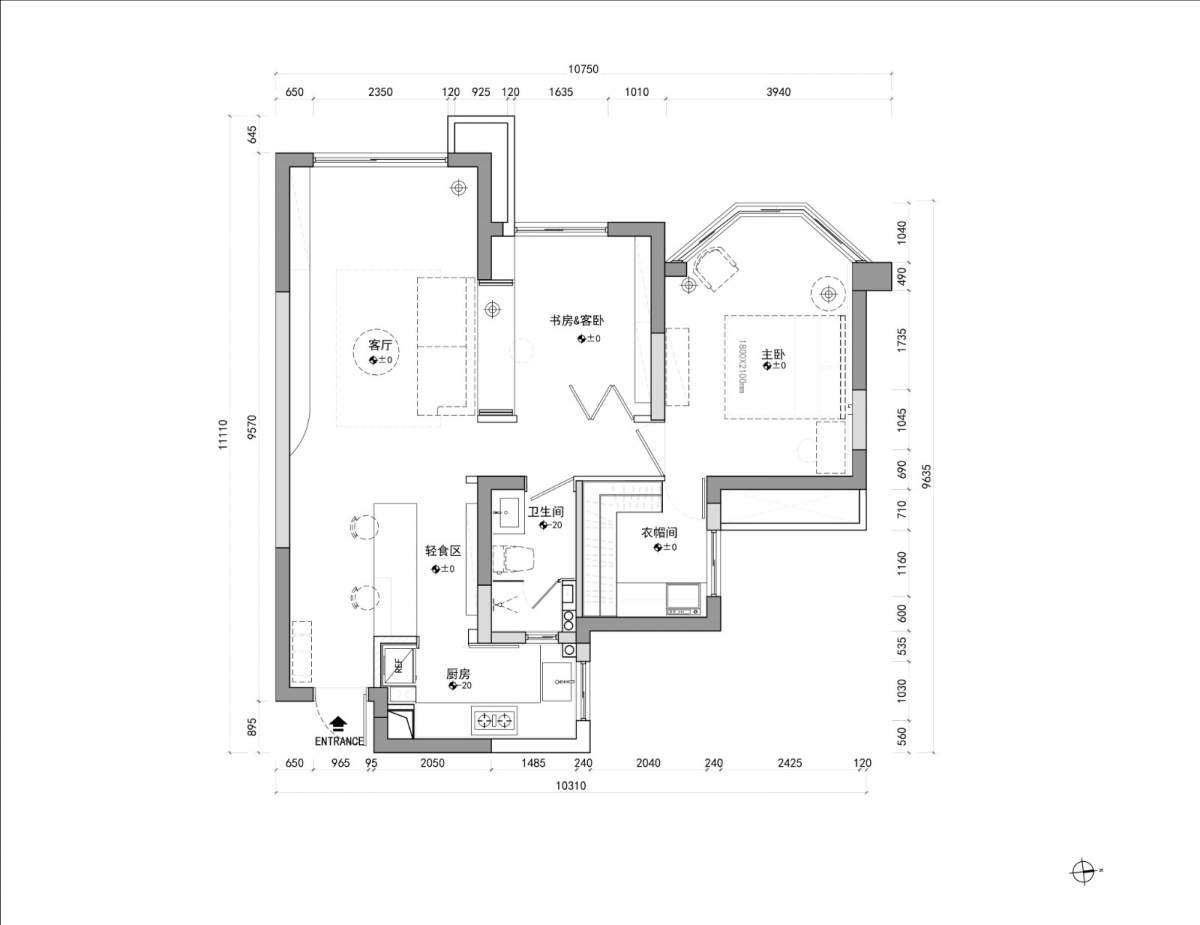 78平的独居小窝，清新却不张扬！