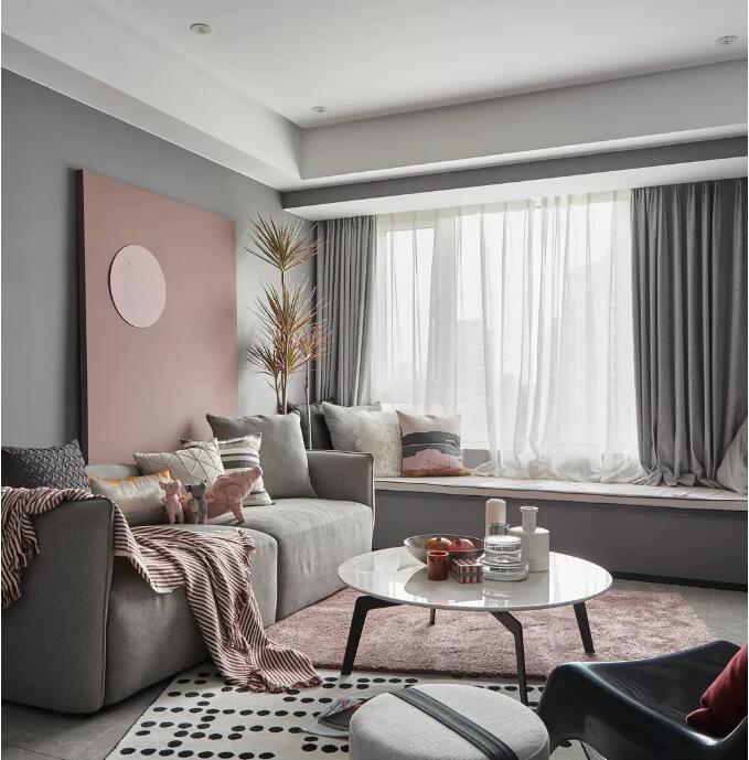 高级灰+烟粉，撩人轻熟风！