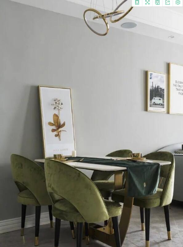 装修效果温馨大气又舒适，入户第一眼就被迷住了