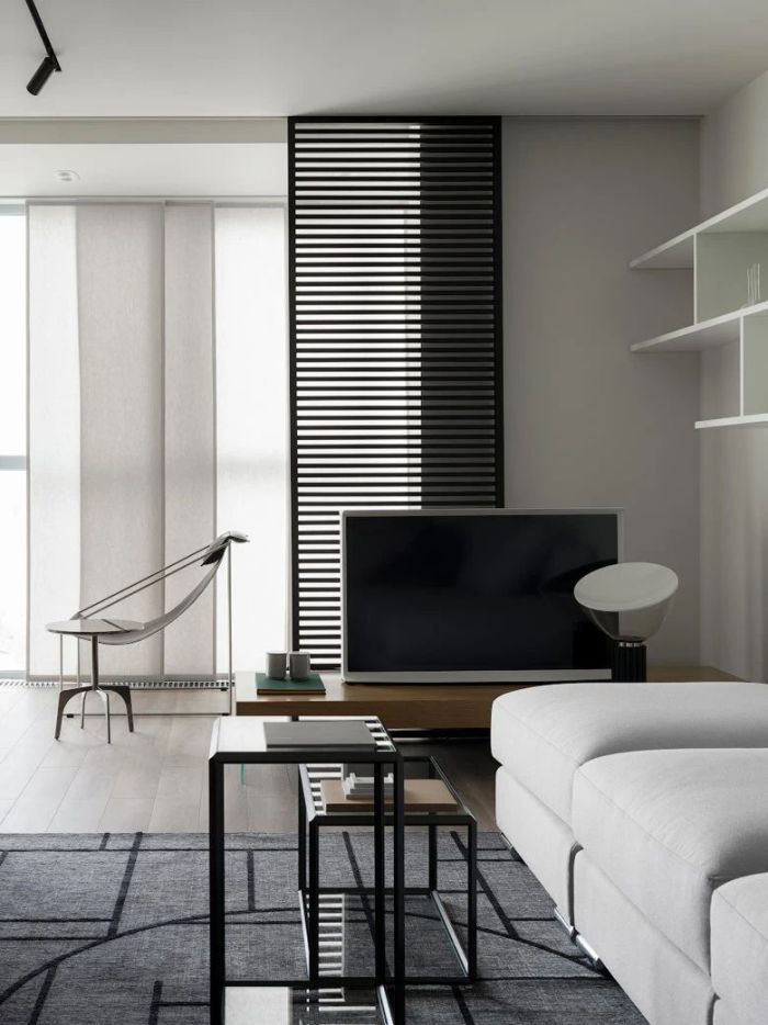 这个女屋主不爱梦幻爱简约，把家布置的清爽惬意