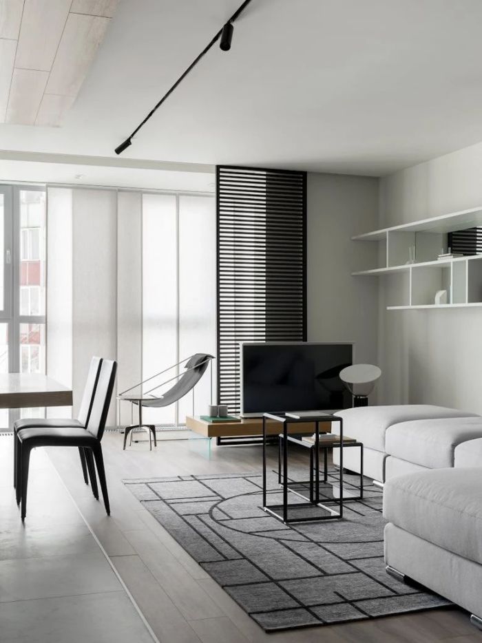 这个女屋主不爱梦幻爱简约，把家布置的清爽惬意