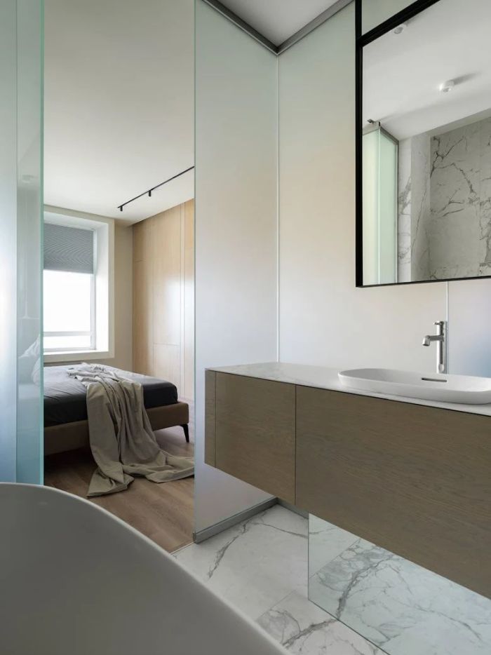 这个女屋主不爱梦幻爱简约，把家布置的清爽惬意