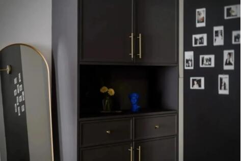 墨绿色的家，越看越喜欢！