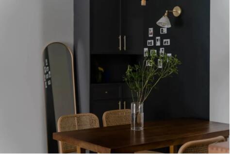 墨绿色的家，越看越喜欢！