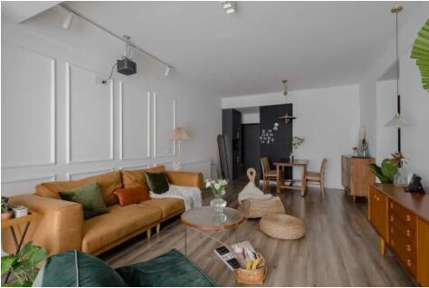 墨绿色的家，越看越喜欢！