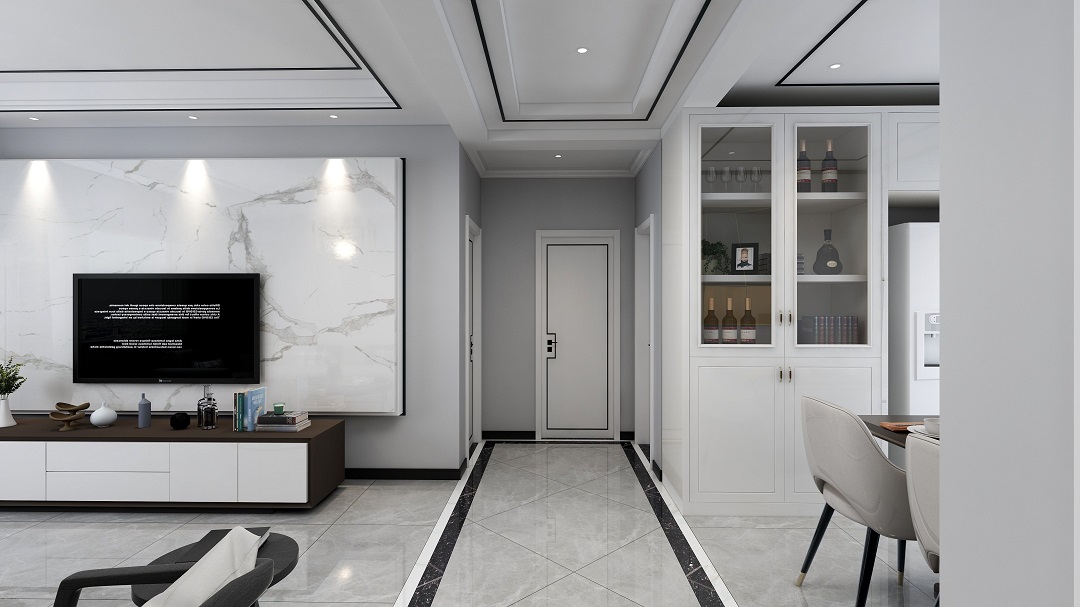 怡心岛128平—现代风格