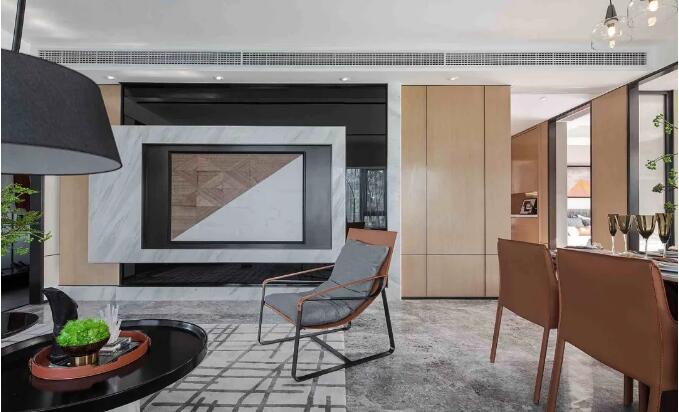 122㎡现代时尚,营造出一个华丽高级的居住空间!