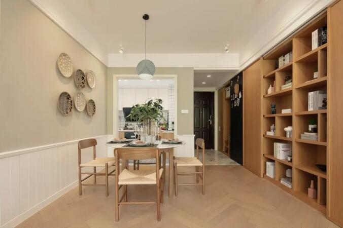 115㎡文艺北欧风设计，简约自然为主