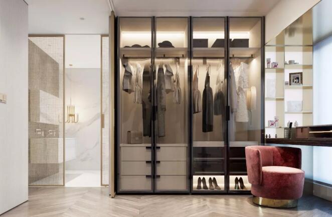 140㎡后现代轻奢，以现代大方的空间基础!