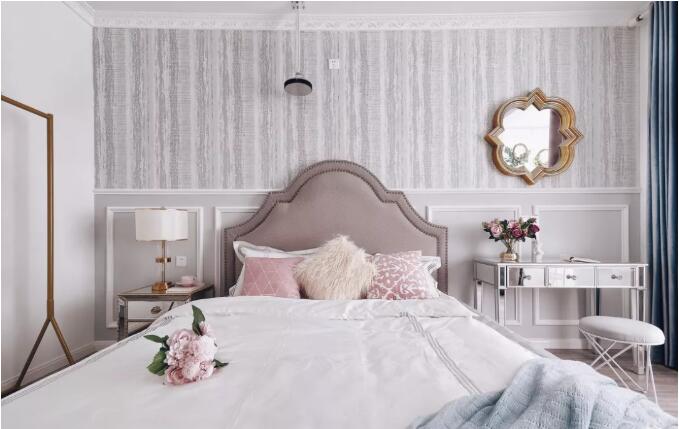 90平的美式风格，满足你的少女心！