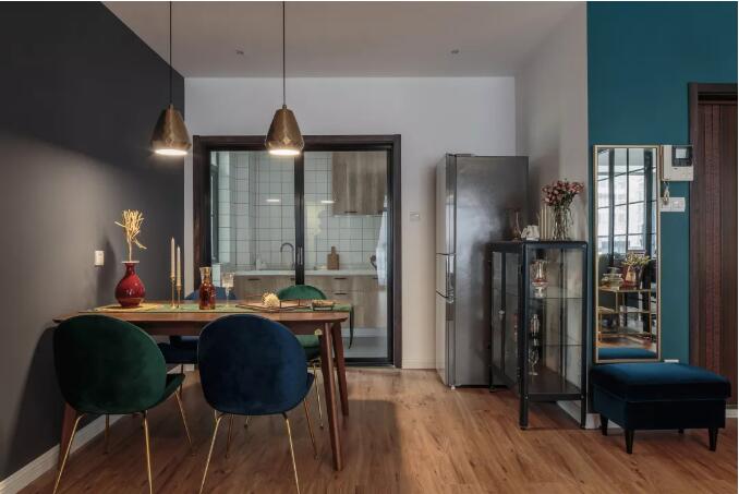 110平混搭复古三居室，设计好美，令人羡慕~