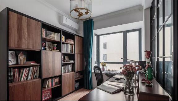 110平混搭复古三居室，设计好美，令人羡慕~