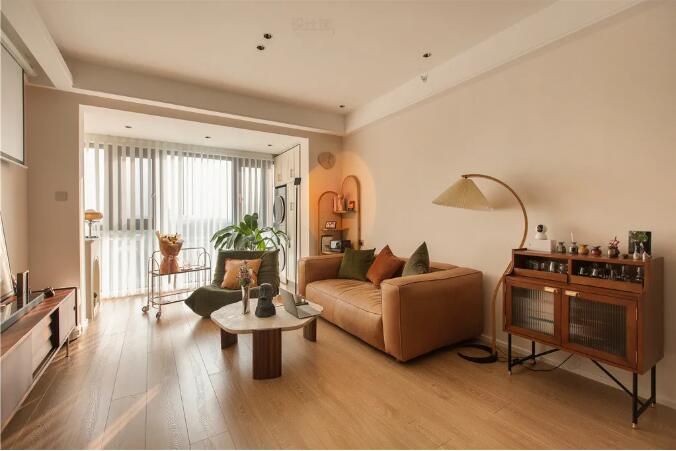 107㎡简约复古，以简洁为主