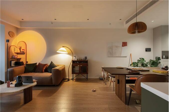 107㎡简约复古，以简洁为主