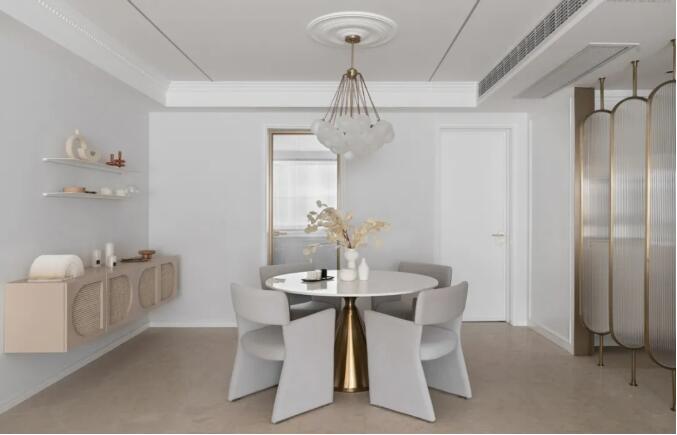 137㎡极简轻奢，营造出一种独特的极简轻奢风格氛围！