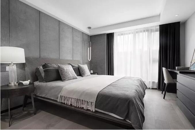 天花吊平顶+无主灯设计