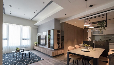 阳光幸福城90—现代风格