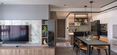 阳光幸福城90—现代风格