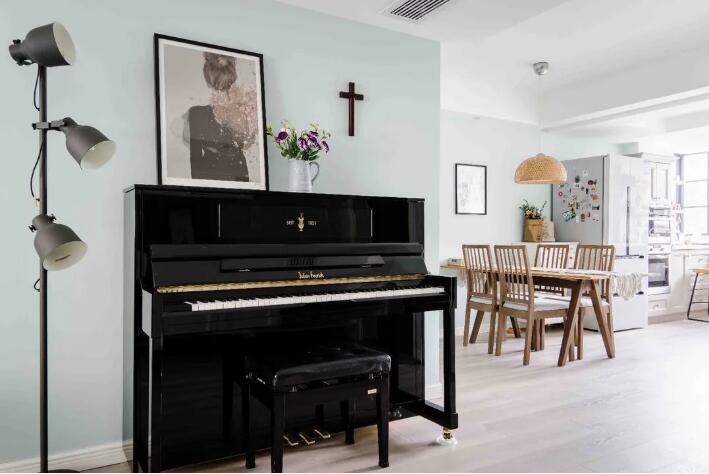 136平新房，巧用色彩搭配全屋漂亮极了