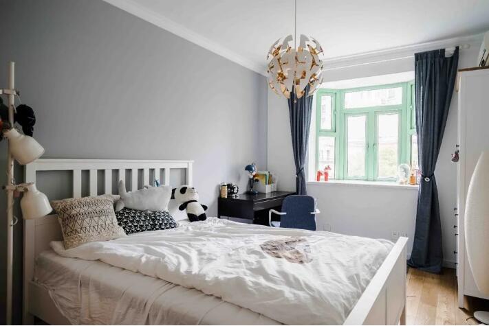 136平新房，巧用色彩搭配全屋漂亮极了