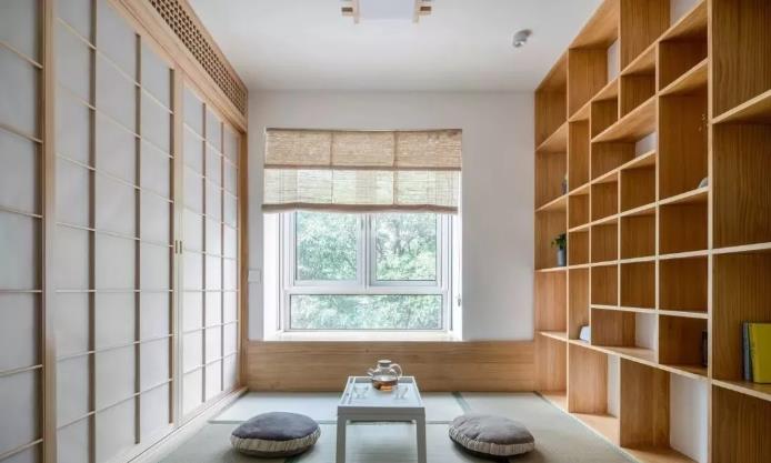 74平的原木风小户型二居室，喜欢这种简洁的设计