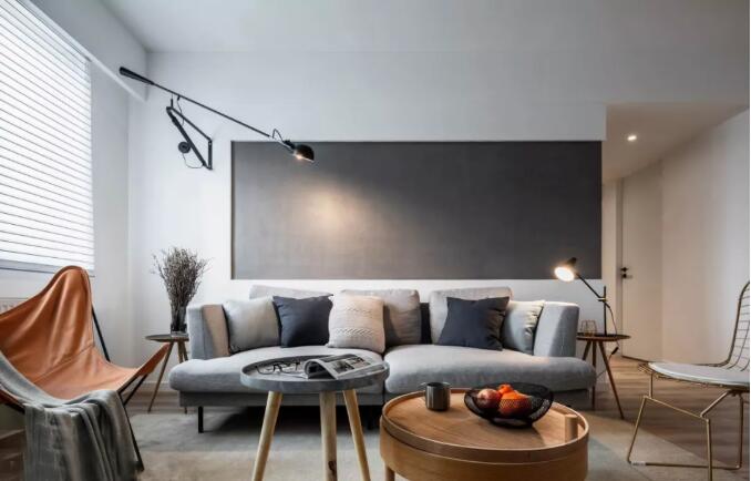 极简三居室最少元素打造出高质量的空间设计