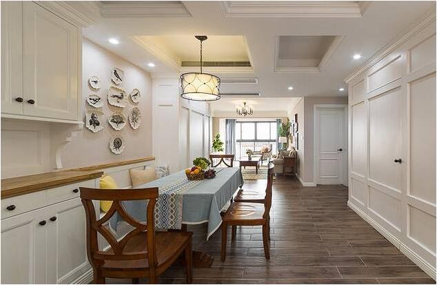 135㎡美式三居室全屋高颜值装修