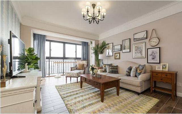 135㎡美式三居室全屋高颜值装修