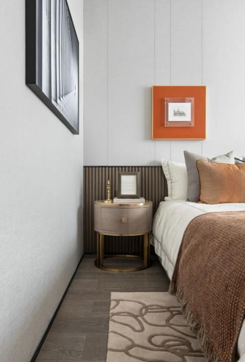 110平现代轻奢风格装修,嵌入式大理石背景墙 110平现代轻奢风格装修,嵌入式大理石背景墙