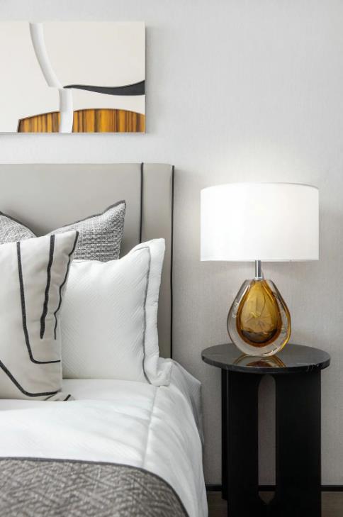 110平现代轻奢风格装修,嵌入式大理石背景墙 110平现代轻奢风格装修,嵌入式大理石背景墙