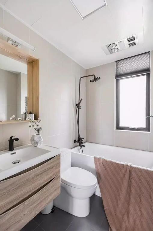 北欧风三居室，有颜色的背景墙就是不一样，时尚又好看