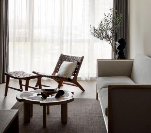 回归自然本真，110㎡轻侘寂风，过出精致幸福感