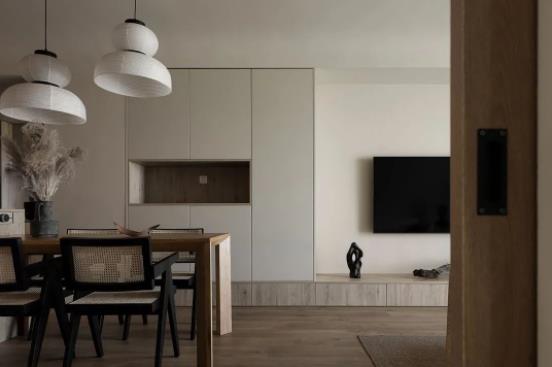 回归自然本真，110㎡轻侘寂风，过出精致幸福感