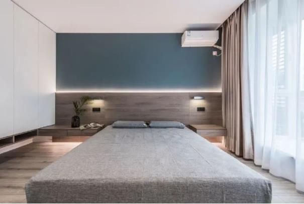 116平简约现代大户型，电视墙定制柜子，设计感十足！