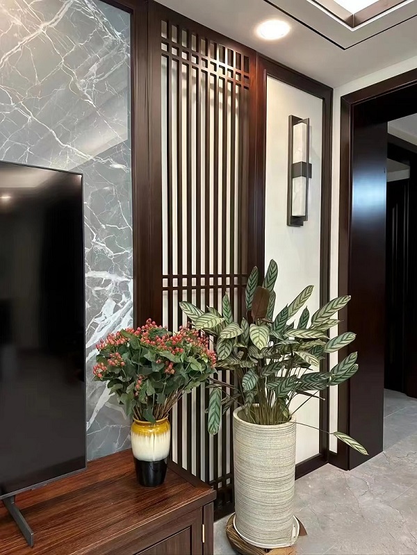 咸阳装修案例保利和光尘樾300平—中式风格