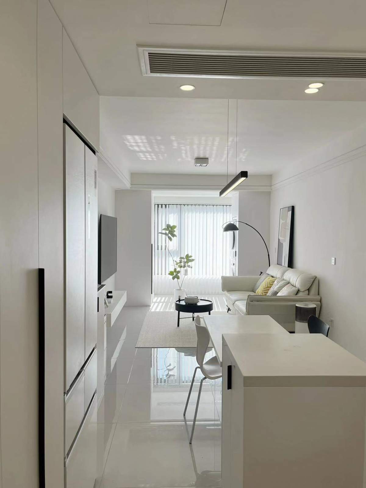 咸阳装修案例春江花月119平—现代简约风格