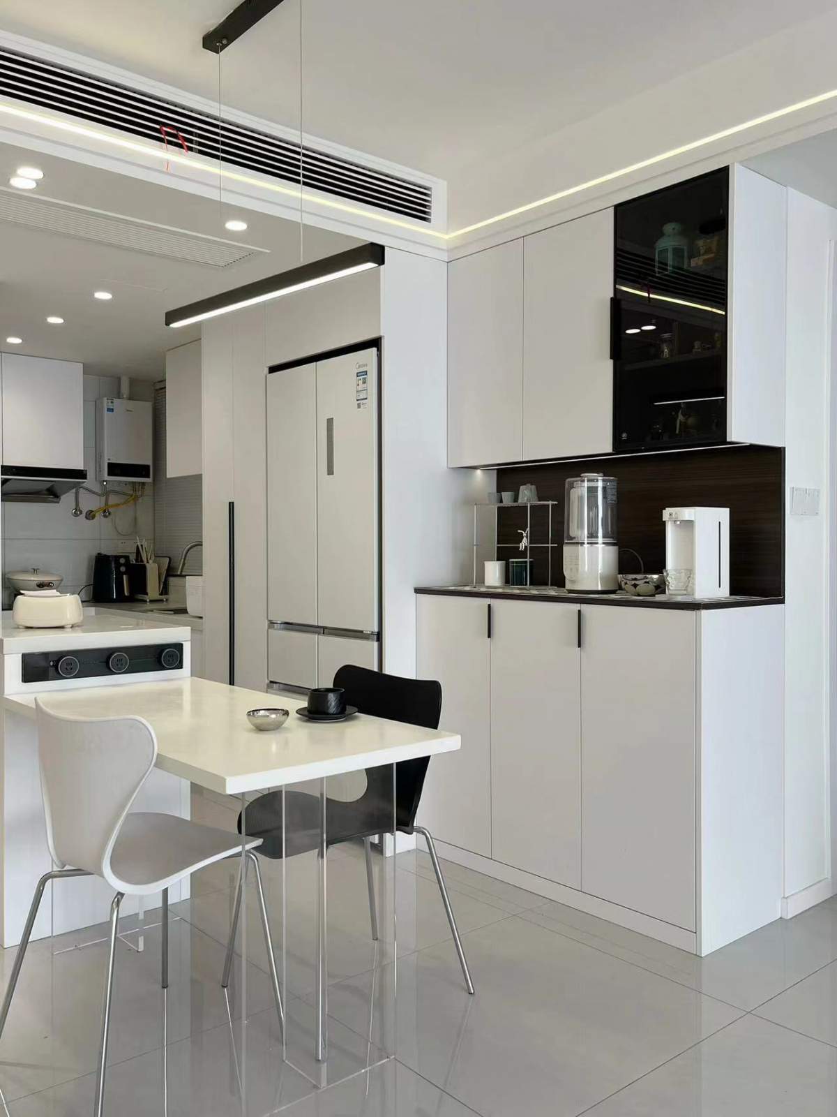 咸阳装修案例春江花月119平—现代简约风格