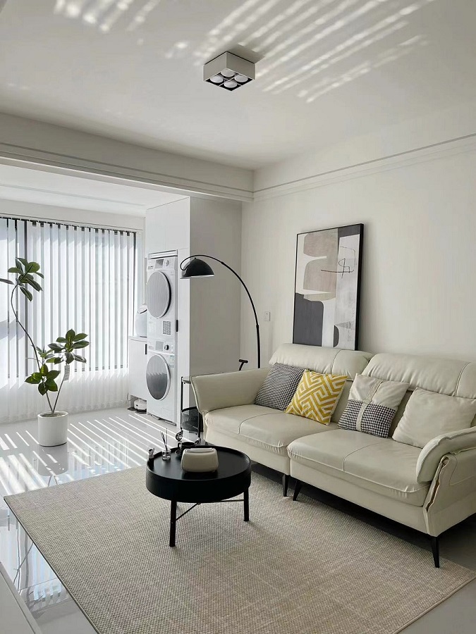 咸阳装修案例春江花月119平—现代简约风格