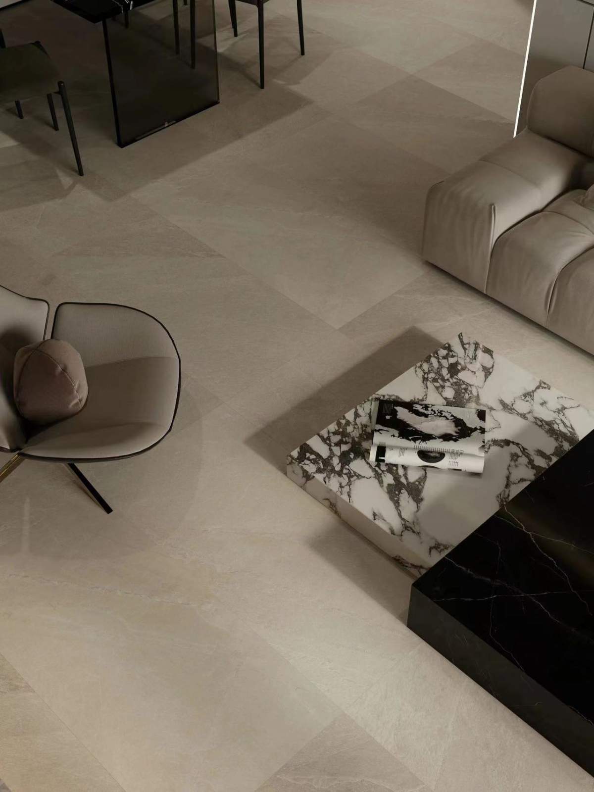 东鹏公园印171平—意式极简风格