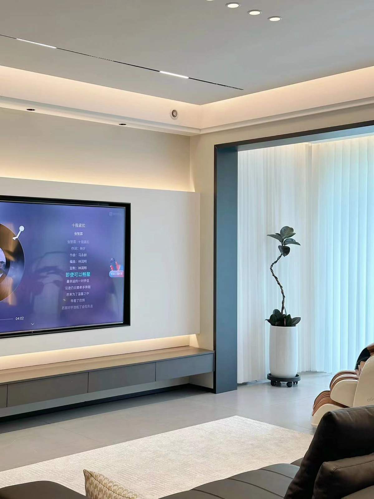 咸阳装修案例沣馨苑135平—现代风格