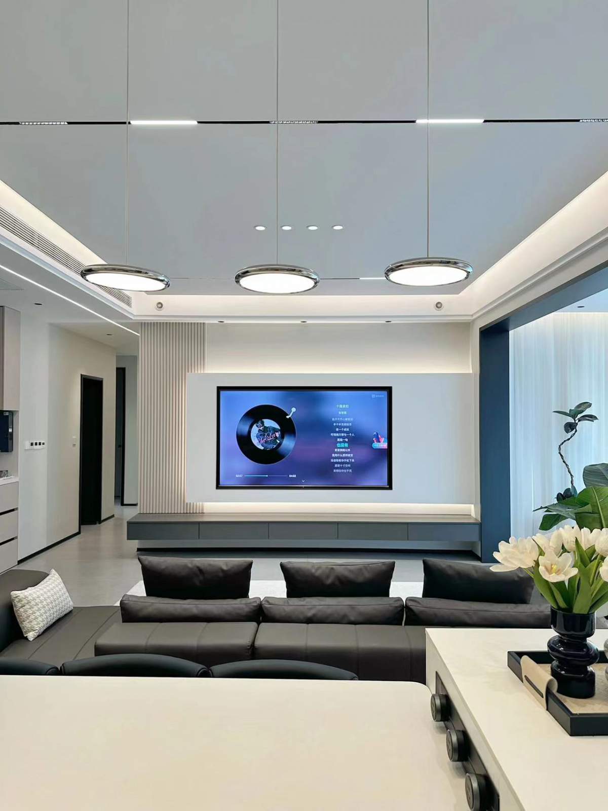 咸阳装修案例沣馨苑135平—现代风格