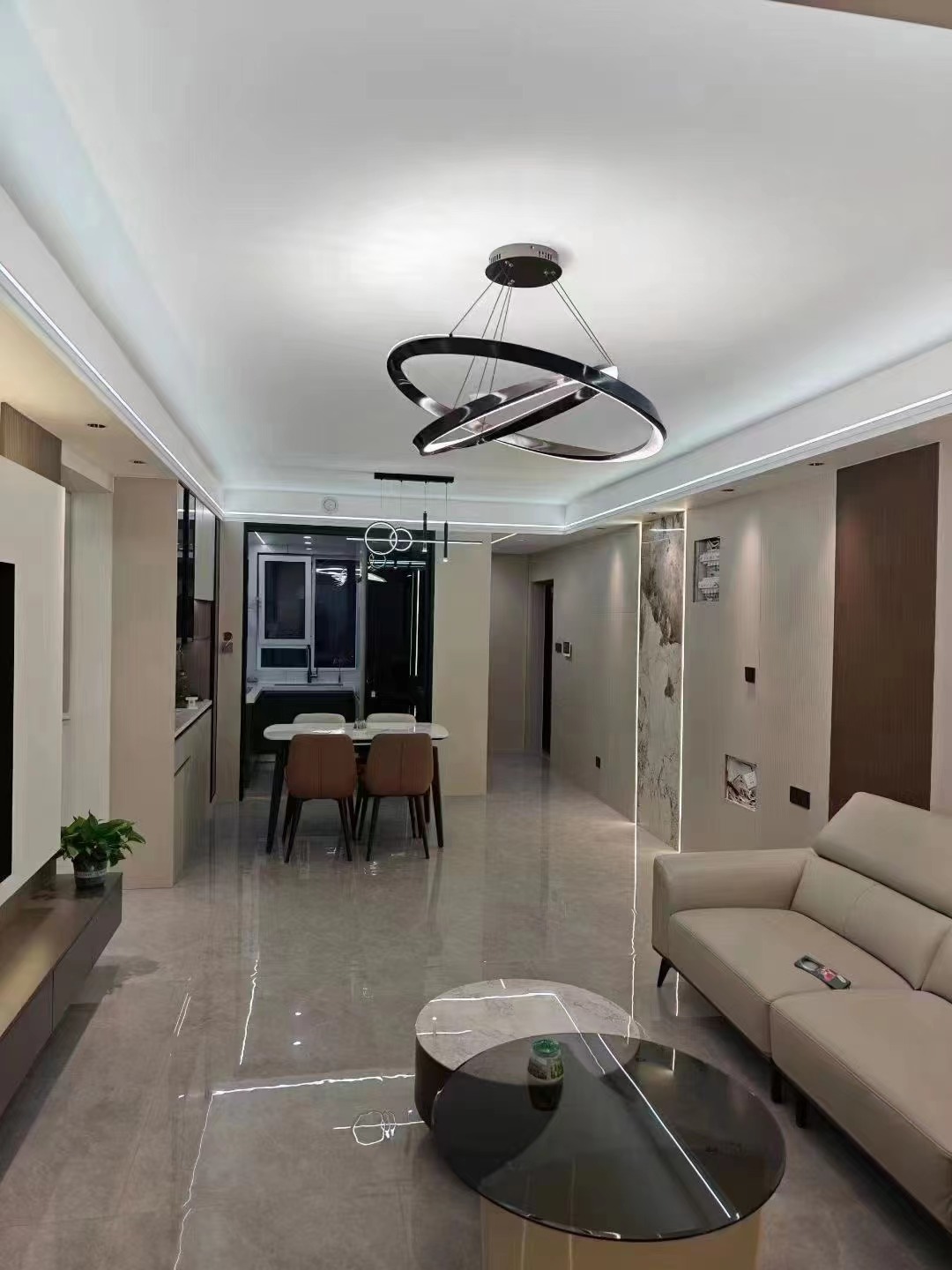 咸阳装修案例龙湖彩虹郦城138平—现代风格