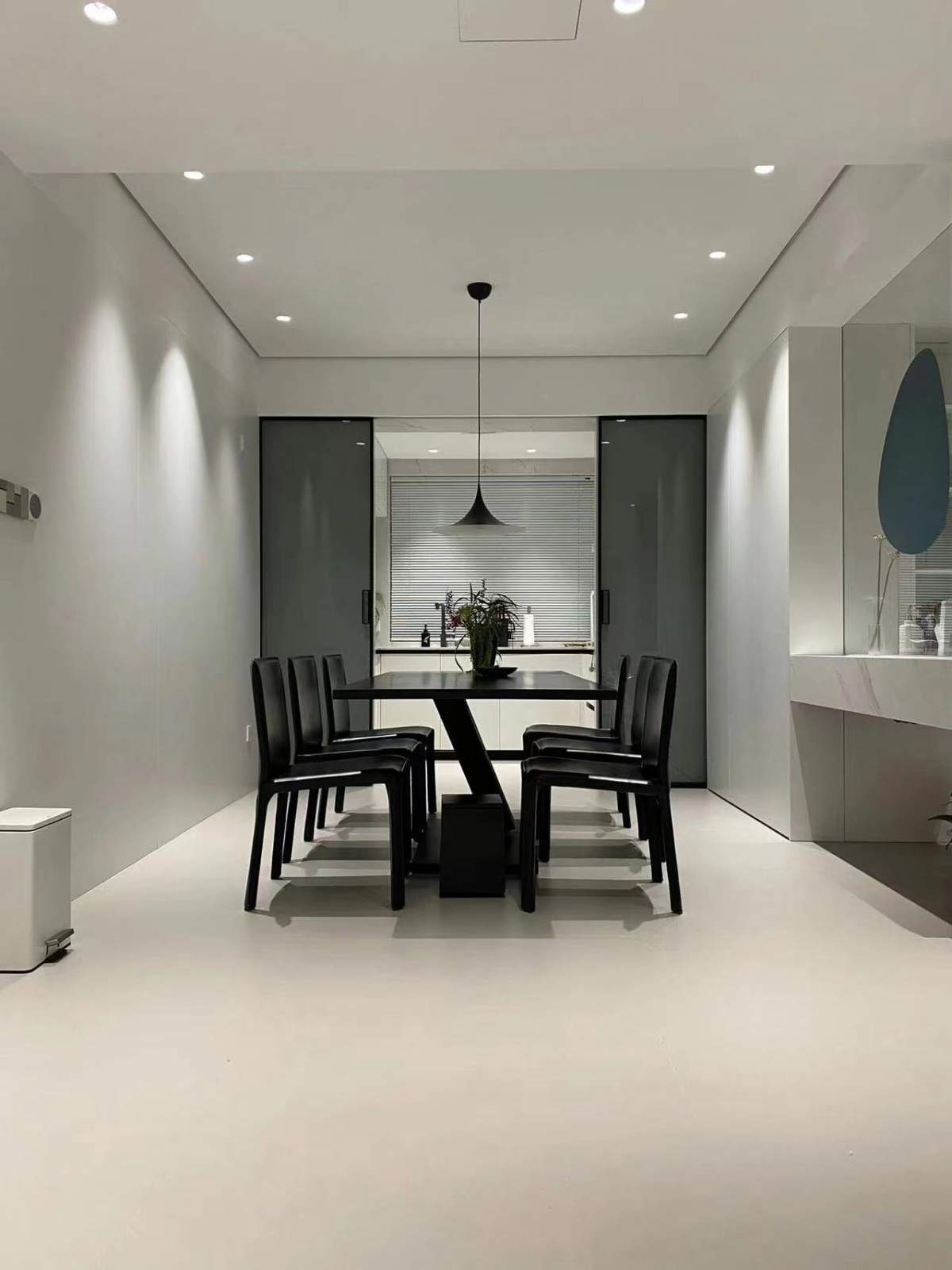 咸阳装修案例渭滨苑151平—极简风格